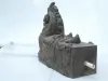 Product image 5 of the product “Makara, 50cm height . Cast stone with antique finish, handmade rework. ”
